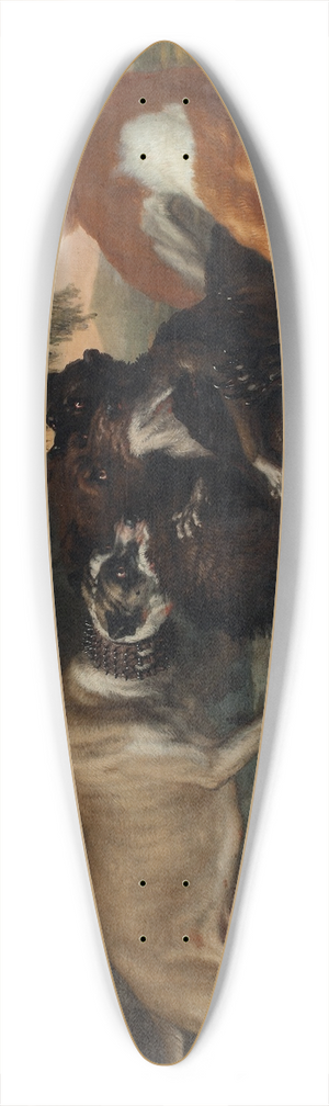 David Klcker Ehrenstrahl - Bjrnjakt 39.3 inch art pintail longboard deck