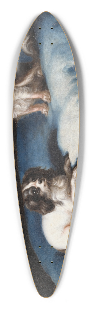David Klcker Ehrenstrahl - Tv mindre hundar 39.3 inch art pintail longboard deck