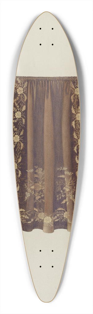 David P Willoughby - Apron 39.3 inch art pintail longboard deck