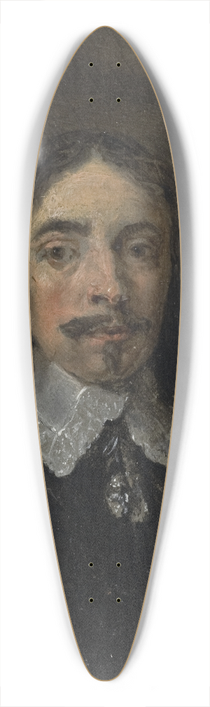 David Teniers The Younger - An Unknown Man 39.3 inch art pintail longboard deck