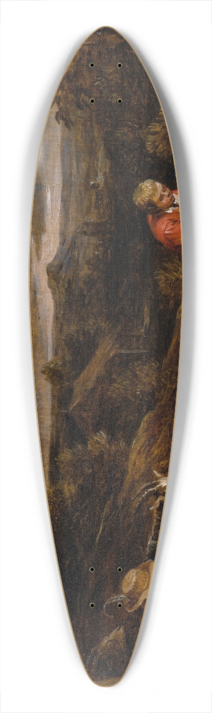 David Teniers The Younger - Shepherds and Sheep 39.3 inch art pintail longboard deck