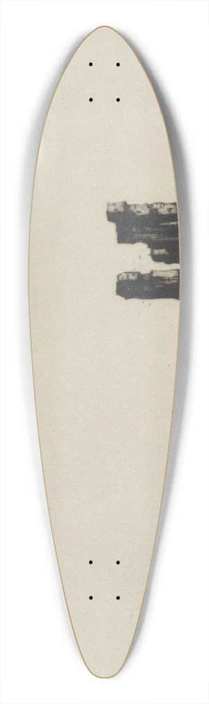 David Young Cameron - Castle Moyle 39.3 inch art pintail longboard deck