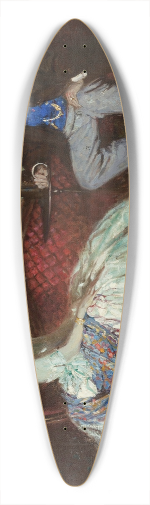 Dean Cornwell - The Dark Fleece 39.3 inch art pintail longboard deck