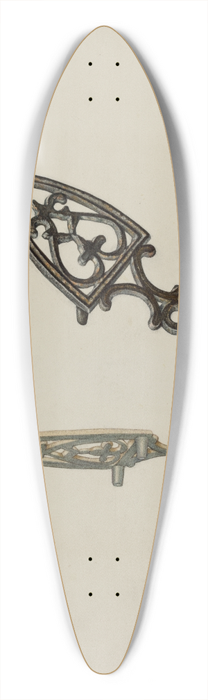 Dorothea Bates - Trivet 39.3 inch art pintail longboard deck