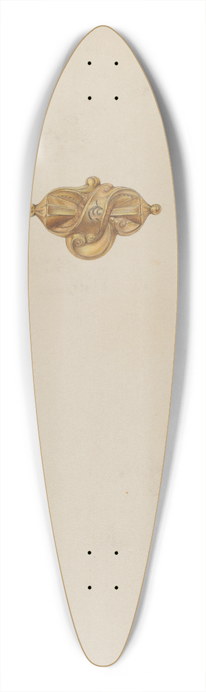 Dorothy Dwin - Brooch 39.3 inch art pintail longboard deck