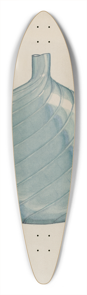 Dorothy Posten - Flask 39.3 inch art pintail longboard deck