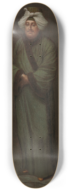 Jean Baptiste Vanmour - Mehmet, the vizir khyasi 8.25 inch art skate deck