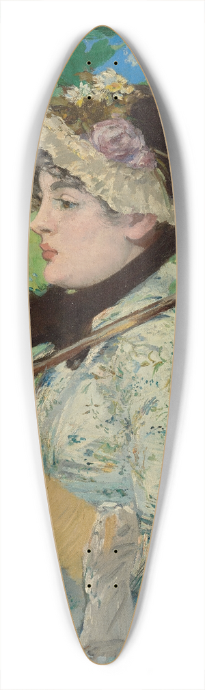 douard Manet - Jeanne (Spring) 39.3 inch art pintail longboard deck
