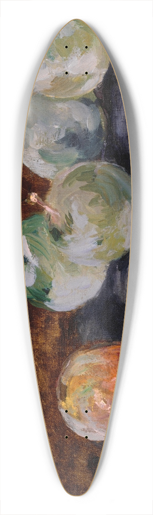 douard Manet - Plums 39.3 inch art pintail longboard deck