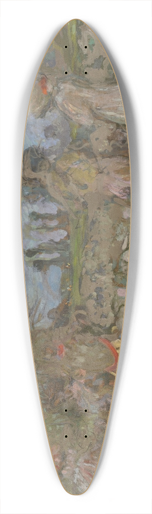 douard Vuillard - Comdiens dans les sous-bois-II 39.3 inch art pintail longboard deck