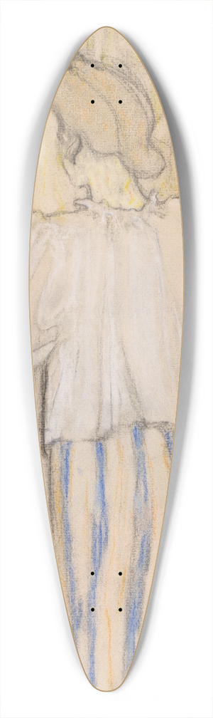 douard Vuillard - Devant le miroir (recto) 39.3 inch art pintail longboard deck