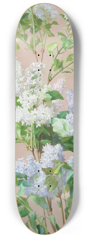 Jean Benner - Still life with flowers 8.25 inch art skate deck