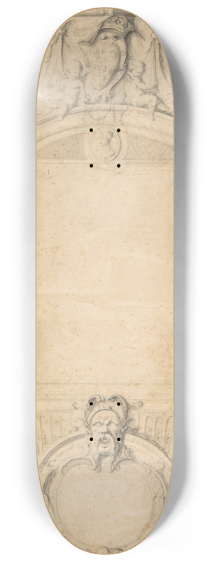 Jean Bernard Toro - Design for a title page 8.25 inch art skate deck