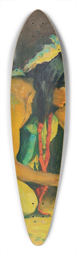 Eanger Irving Couse - The Potter 39.3 inch art pintail longboard deck