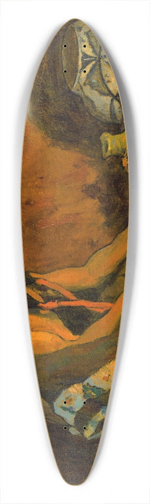 Eanger Irving Couse - Winding the Bow 39.3 inch art pintail longboard deck