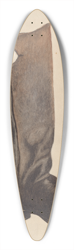 Earl Butlin - Childs Boot 39.3 inch art pintail longboard deck
