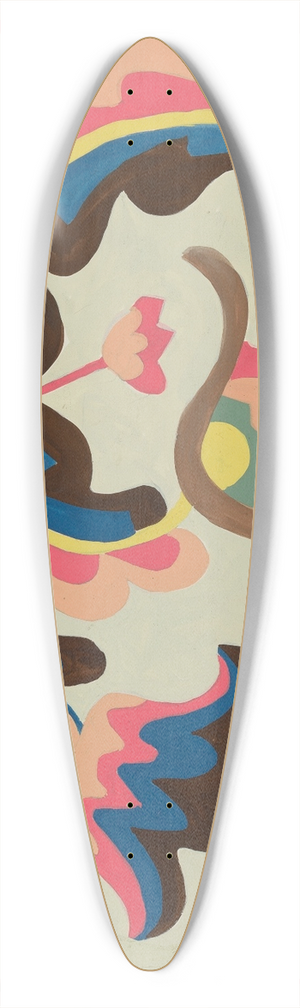 E. Boyd - Bedspread 39.3 inch art pintail longboard deck