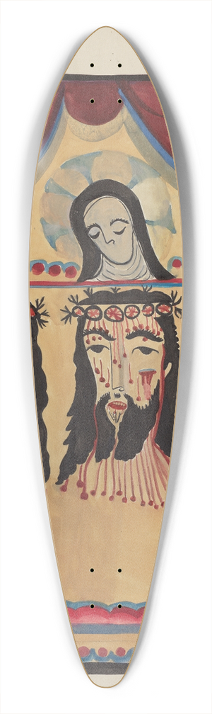 E. Boyd - Retablo 39.3 inch art pintail longboard deck