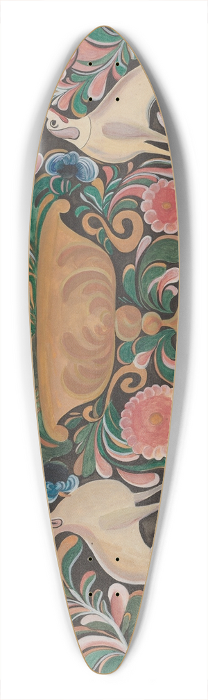 E. Boyd - Sp. Col. Chest 39.3 inch art pintail longboard deck