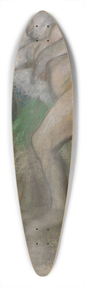 Edgar Degas - After the Bath 39.3 inch art pintail longboard deck