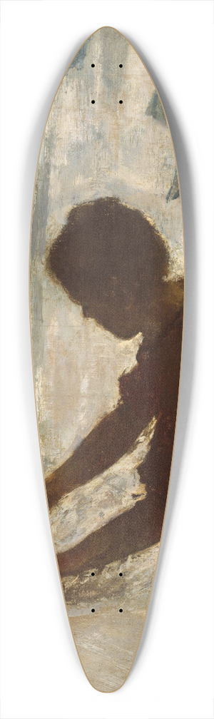 Edgar Degas - A Woman Ironing 39.3 inch art pintail longboard deck