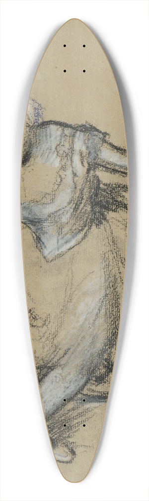 Edgar Degas - Danseuse saluant 39.3 inch art pintail longboard deck