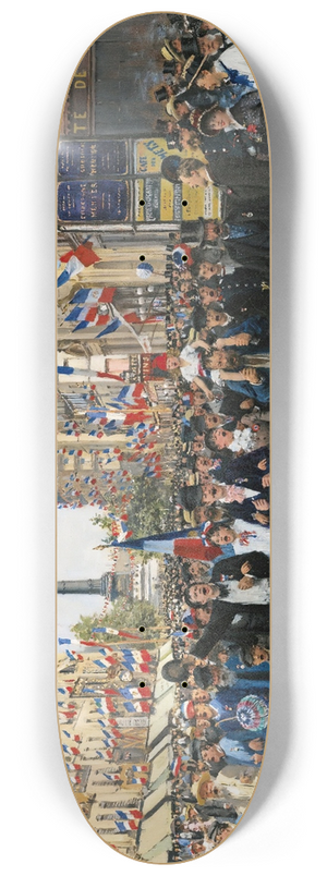 Jean Braud - La Marseillaise 8.25 inch art skate deck Jean Braud - La Marseillaise 8.25 inch art skate deck