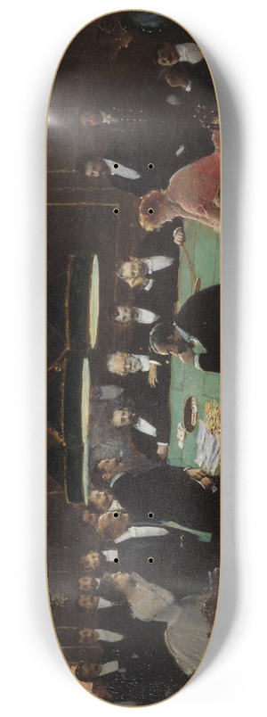 Jean Braud - La salle de jeu 8.25 inch art skate deck Jean Braud - La salle de jeu 8.25 inch art skate deck