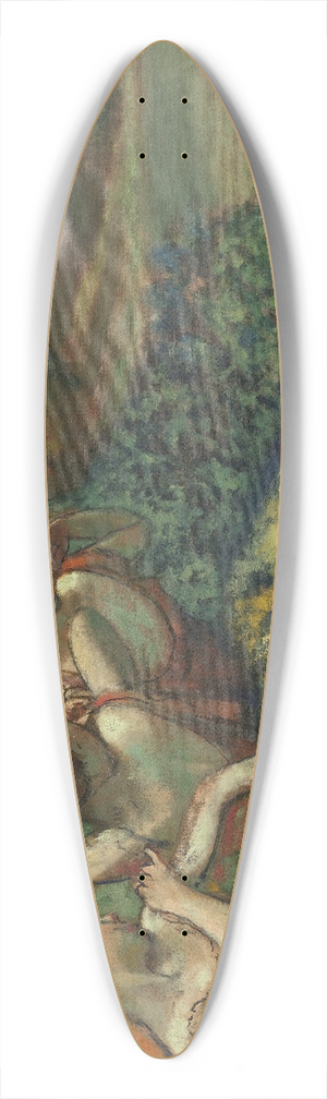 Edgar Degas - Four Dancers 39.3 inch art pintail longboard deck