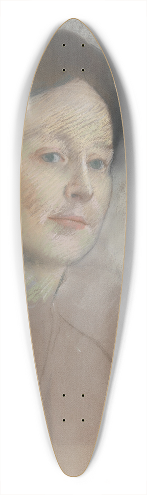 Edgar Degas - The Artists Cousin, Probably Mrs. William Bell (Mathilde Musson, 18411878) 39.3 inch art pintail longboard deck