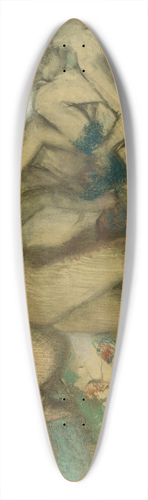 Edgar Degas - The Bathers 39.3 inch art pintail longboard deck