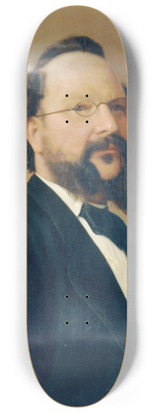 Amadeus Szekulics - Der Maler Peter Johann Nepomuk Geiger 8.25 inch art skate deck