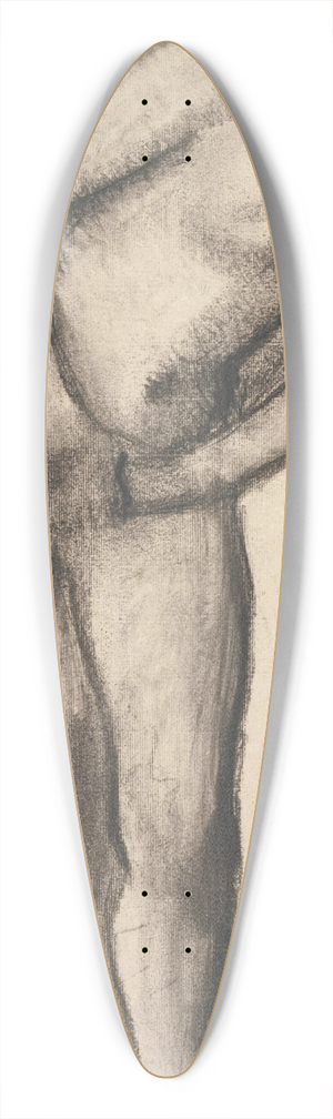 Edgar Degas - tude de nu 39.3 inch art pintail longboard deck