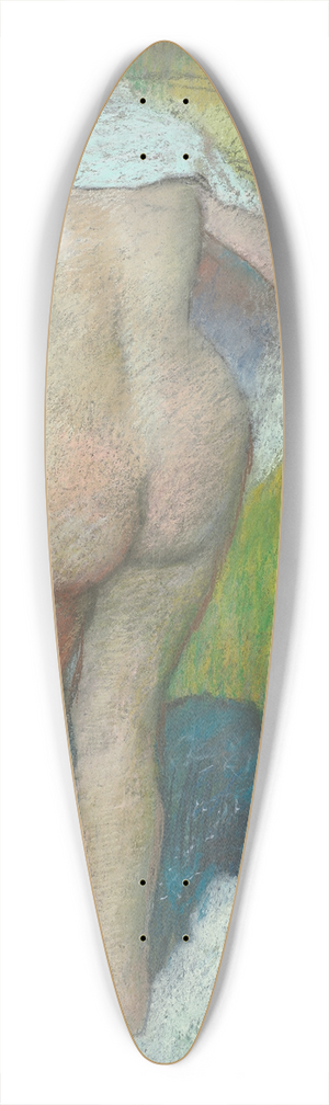 Edgar Degas - Young Woman Dressing Herself 39.3 inch art pintail longboard deck