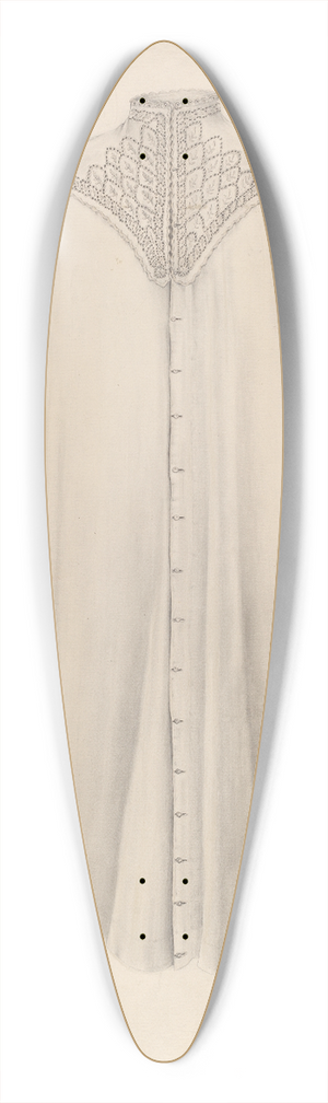 Edith Miller - Womans Nightgown 39.3 inch art pintail longboard deck