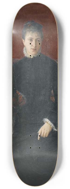 Jean Braud - Portrait deReine Bourdais 8.25 inch art skate deck