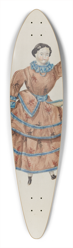 Edith Towner - Doll  Abbie 39.3 inch art pintail longboard deck