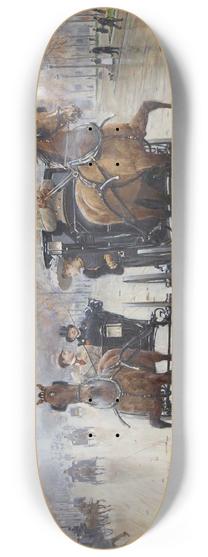 Jean Braud - Rond-Point des Champs-lyses 8.25 inch art skate deck