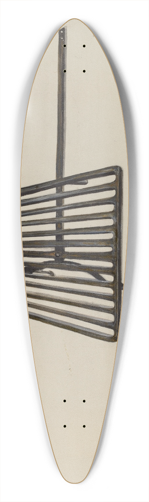 Edna C. Rex - Kitchen Broiler 39.3 inch art pintail longboard deck