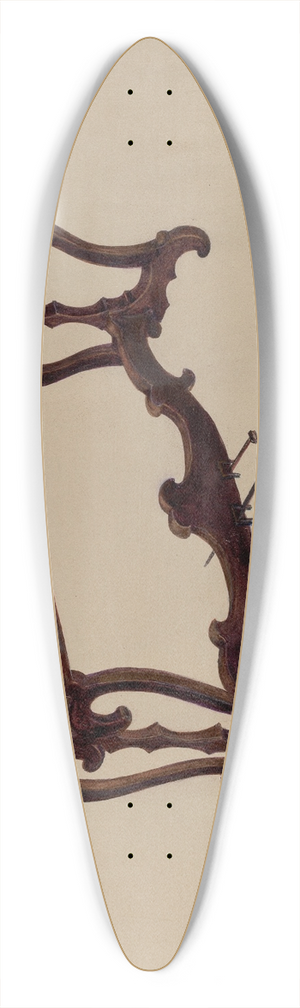 Edna C. Rex - Melodeon 39.3 inch art pintail longboard deck