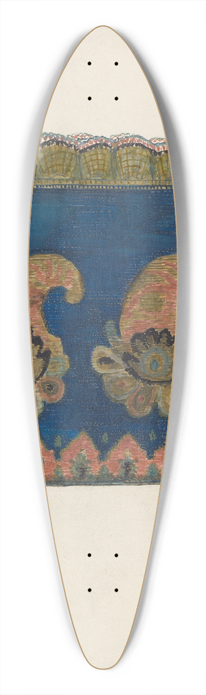 Edna C. Rex - Reticule 39.3 inch art pintail longboard deck