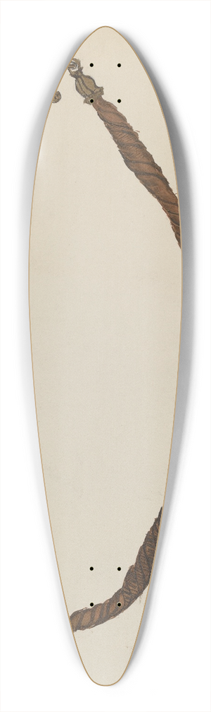 Edna C. Rex - Watch Chain 39.3 inch art pintail longboard deck