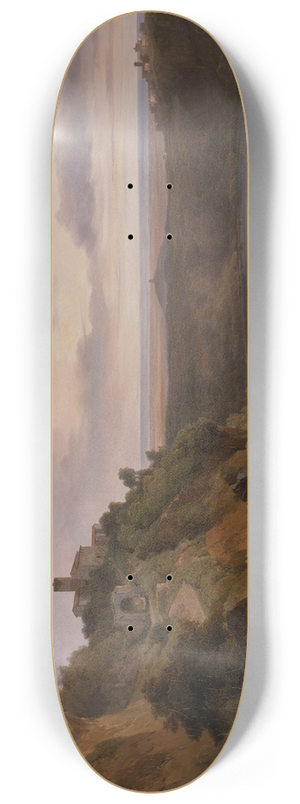 Jean-Charles Joseph Rmond - Lake Nemi 8.25 inch art skate deck