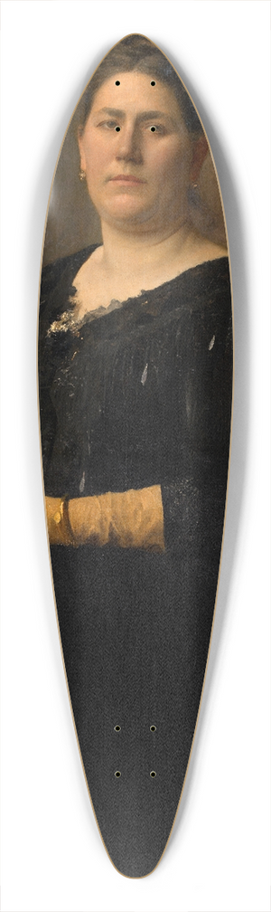 Edouard De Jans - Madame Spe 39.3 inch art pintail longboard deck