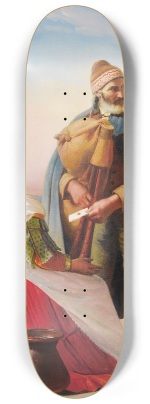 Jean-Claude Bonnefond - The Love Letter 8.25 inch art skate deck