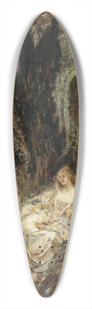 Eduard Veith - Serenade 39.3 inch art pintail longboard deck