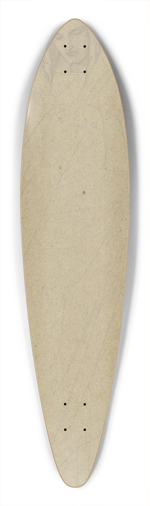 Eduard von Steinle - Christ, the Good Shepherd 39.3 inch art pintail longboard deck