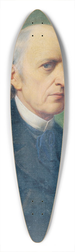 Eduard von Steinle - Selbstbildnis 39.3 inch art pintail longboard deck