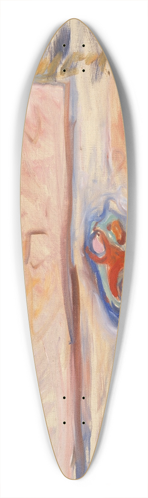 Edvard Munch - The Drowning Child 39.3 inch art pintail longboard deck