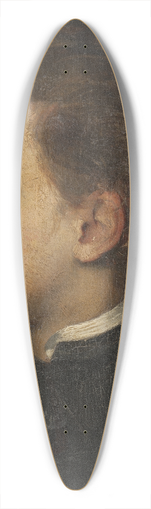 Edvard Persus - Boy in profile. Study 39.3 inch art pintail longboard deck